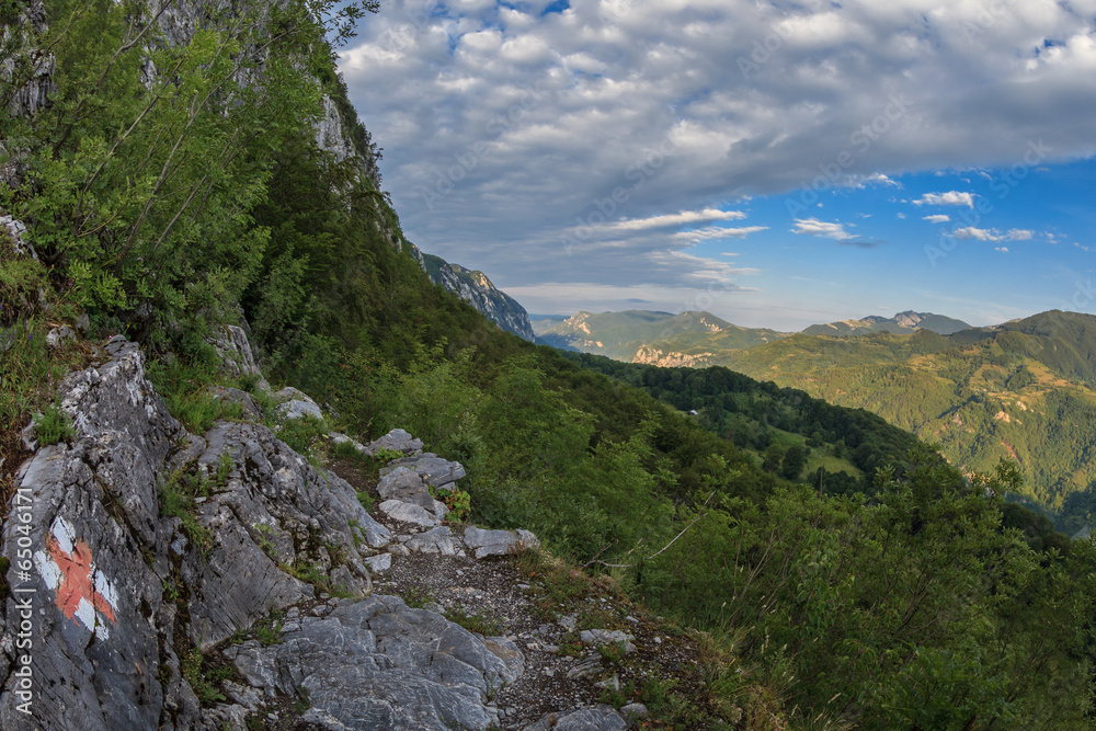 Obraz premium The Mehedinti Mountains