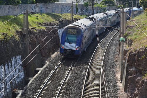 Konstfotografi train