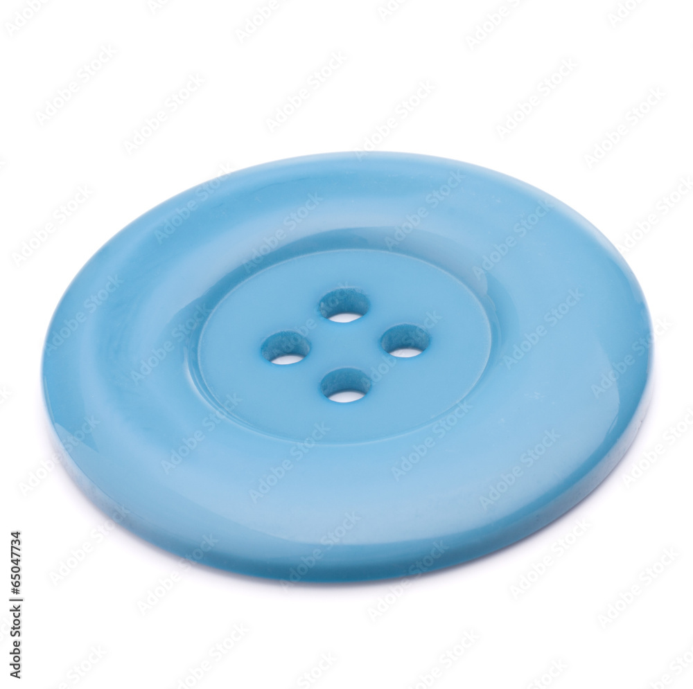 Sewing button isolated on white background cutout Sewing button isolated on white background cutout