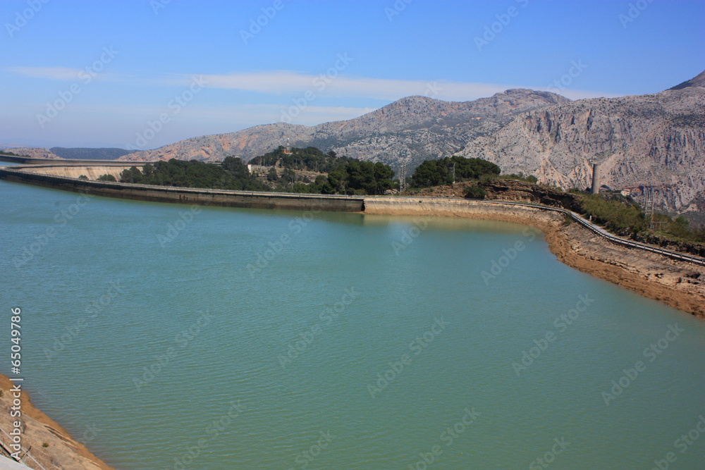 Dam at Sierra de Almorchon