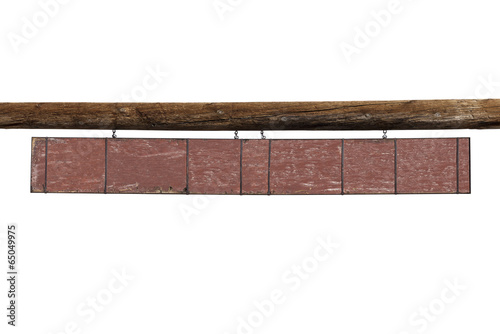 Rustic Blank Overhead Hangi...