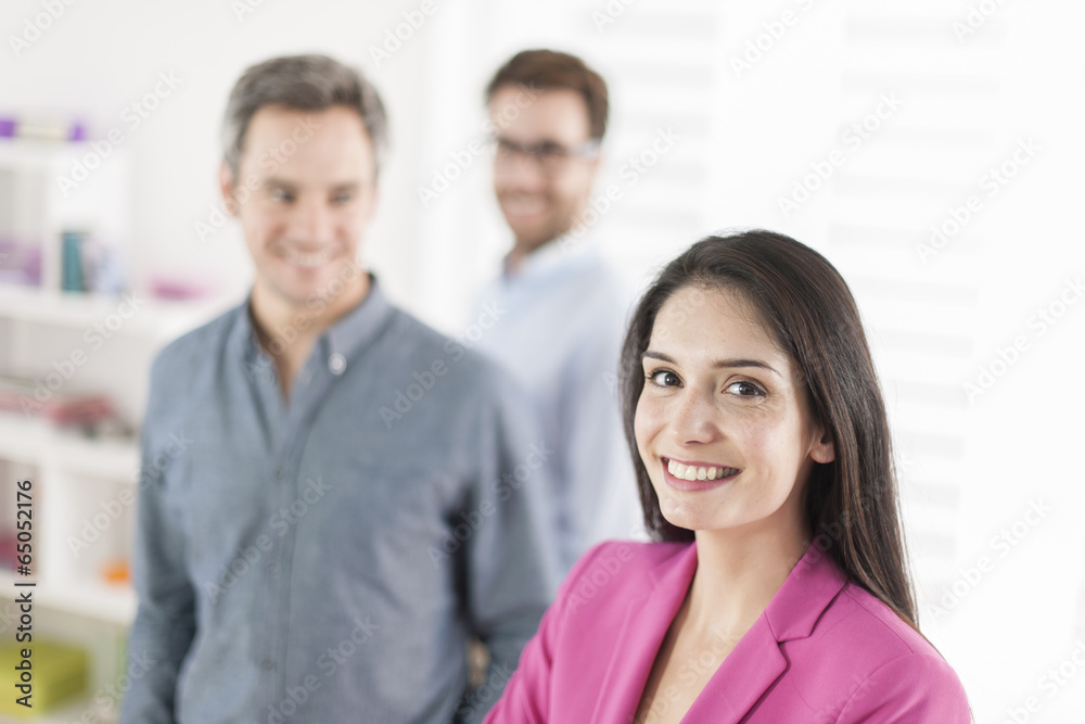 Portrait of a smiling businesswoman Portrait of a smiling businesswoman