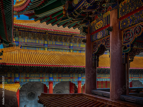 Chinese Temple in Nonthaburi, Thailand.