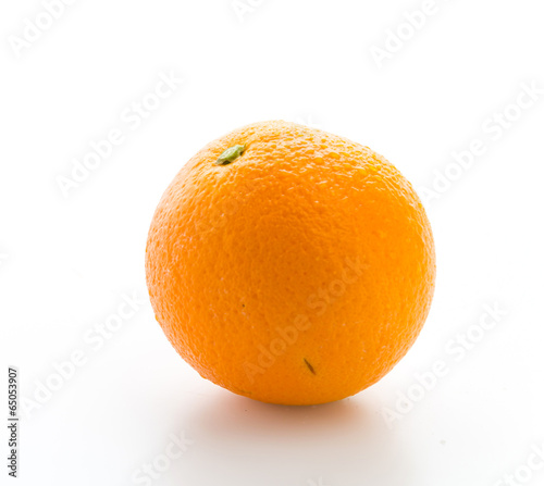 Orange isolated on white
