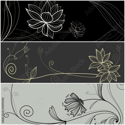 floral flower card