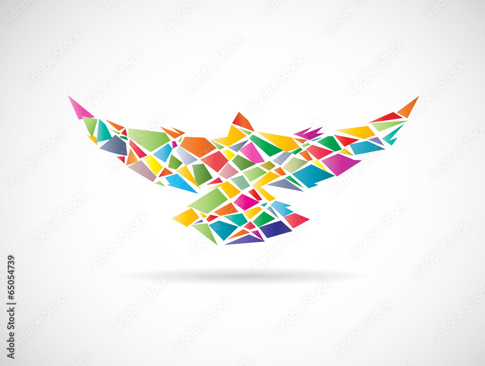 Obraz premium Vector design of colorful birds