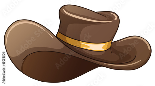 A brown hat