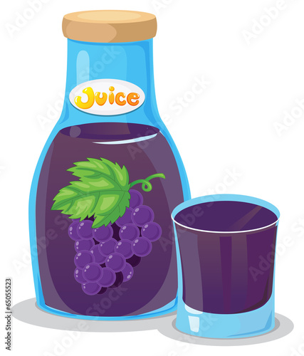 A grape juice