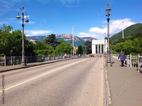 Talvera bridge Bolzano photo