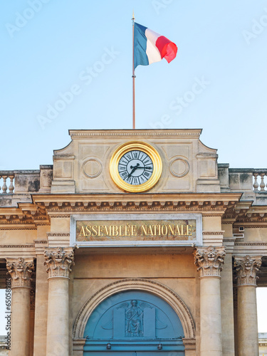 Eingang der Assemblée Nationale photo