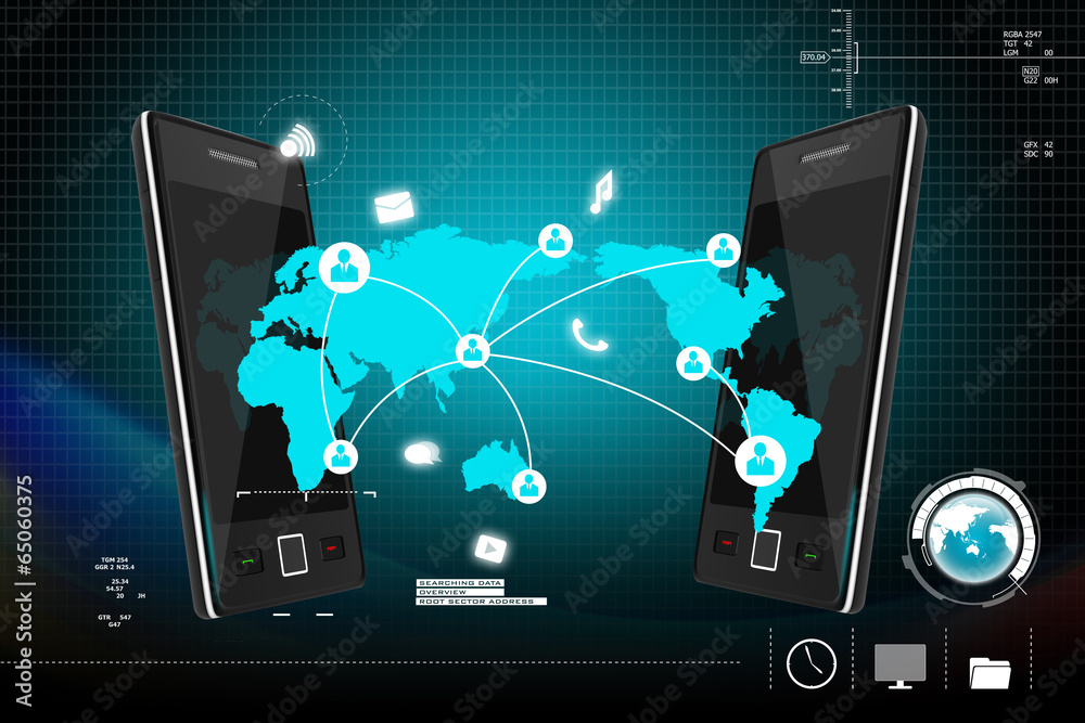 Social networking in digital tablet Social networking in digital tablet
