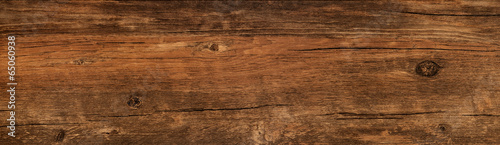 Wood texture background, weathered brown plank from barn #65060938