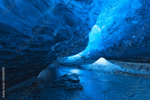 Fototapet Ice cave in Iceland