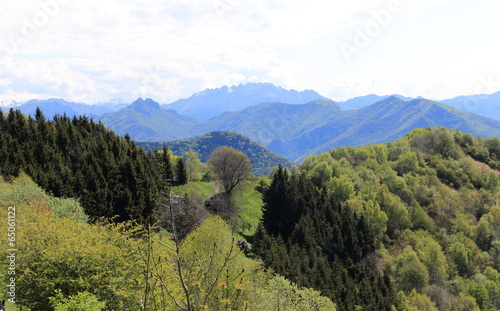 panorama dal sentiero per il Bolettone © Roberto Zocchi
