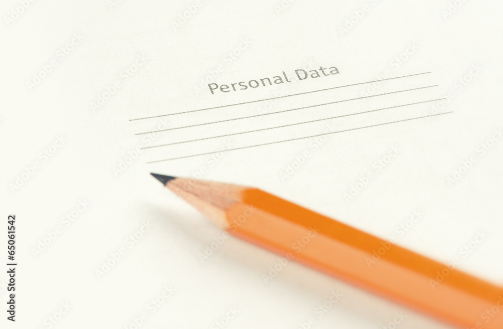 personal data