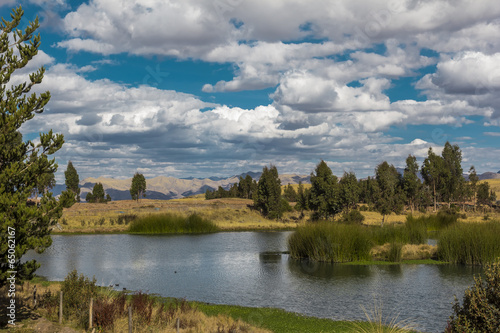 Huayllarqocha wetland Cuzco Peru