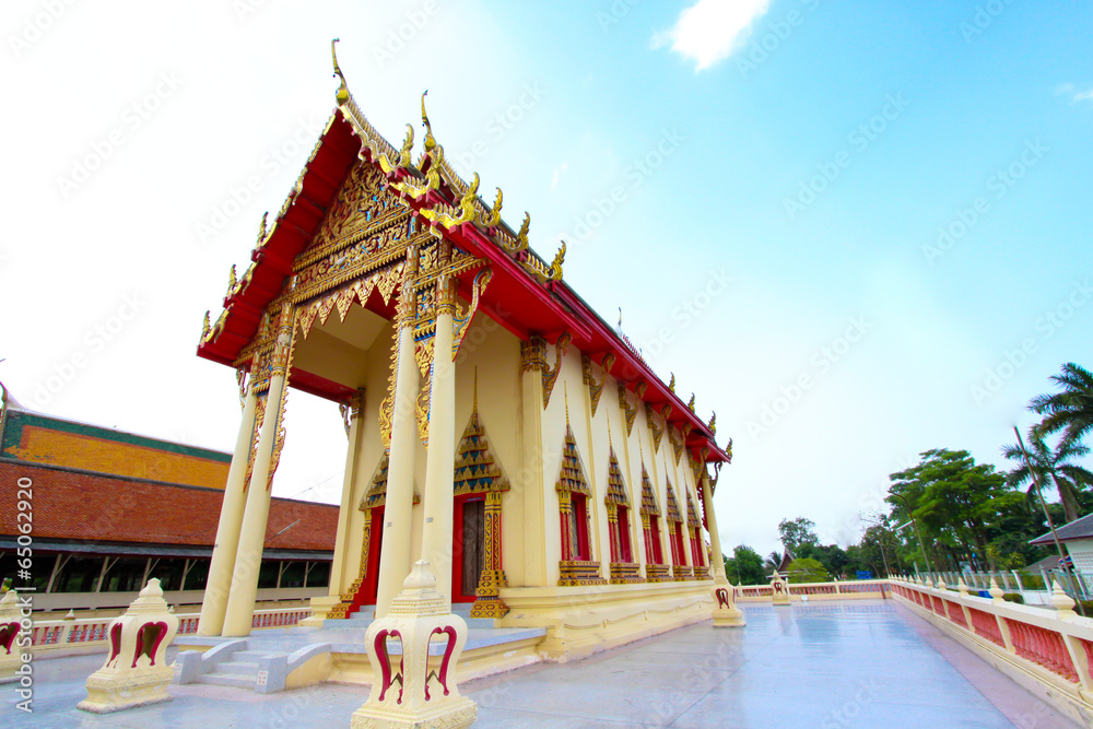 Naklejka premium temple in thailand