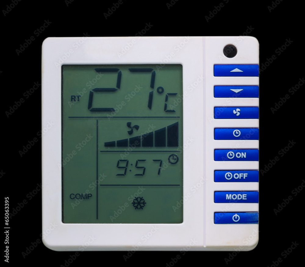Air conditioner monitor control