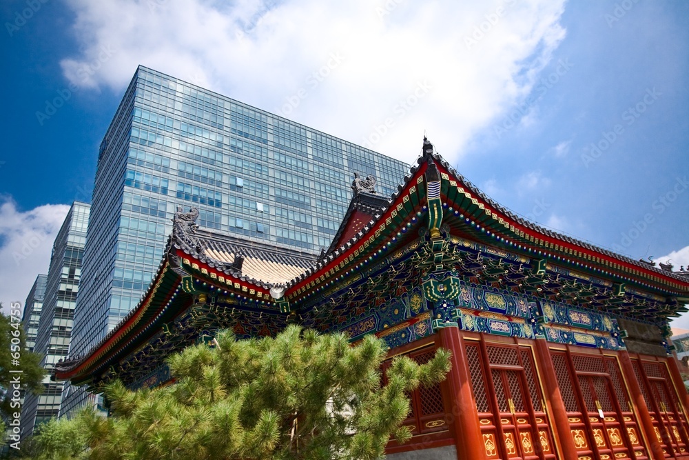 Fototapeta premium The image of travel destinations in Beijing,Asia