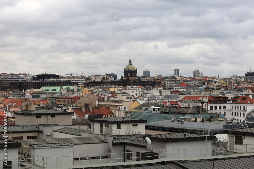 View of Prague from Powder Tower