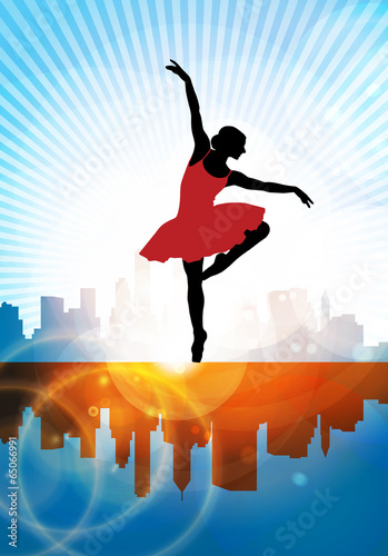 Ballet. Vector