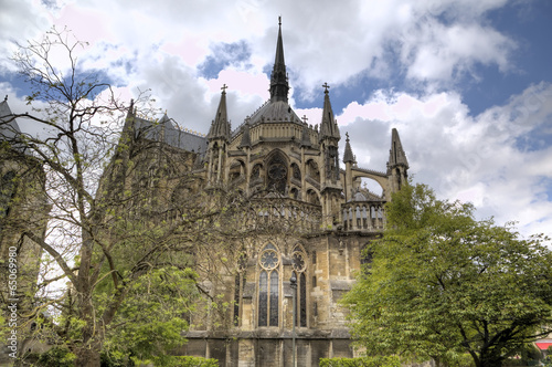 Notre-Dame de Reims Cathedral. Reims, France