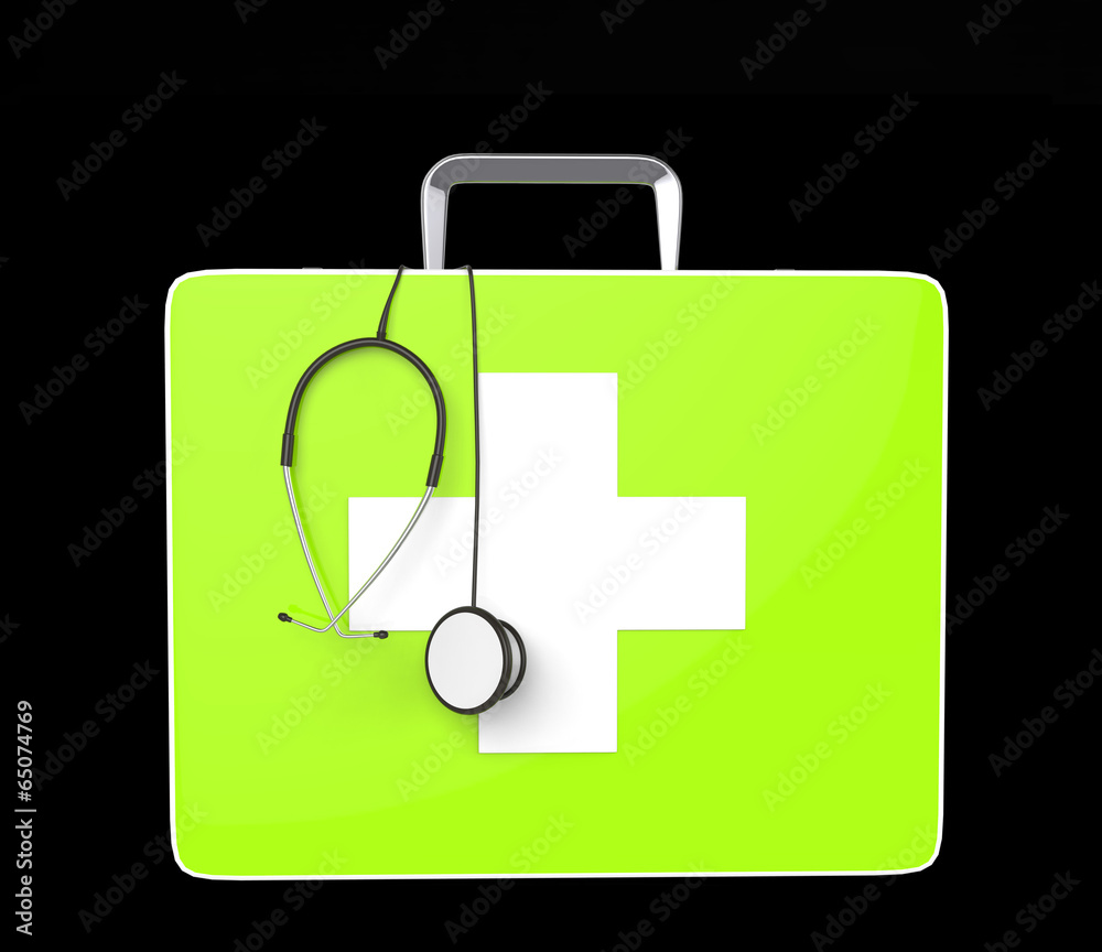 Obraz premium Medical Box Case