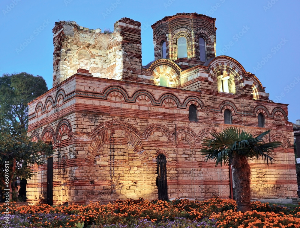 Nesebar, church, buildings from the Middle Ages