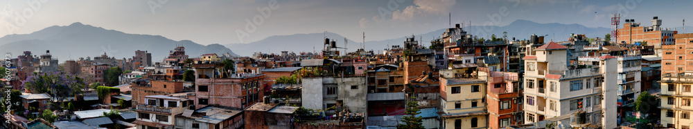 Fototapeta premium Panorama Kathmandu city, Nepal