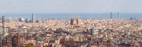 Panoramic View of Barcelona #65076585