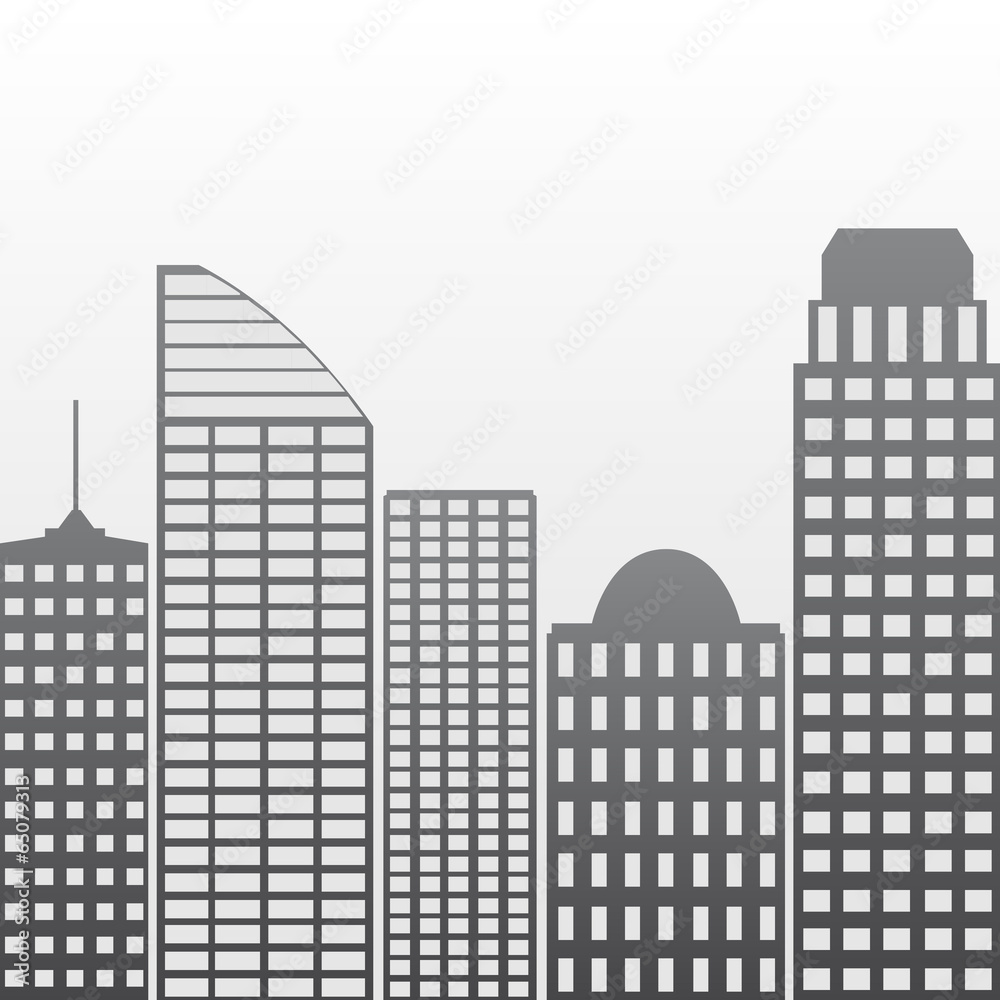 city​​, vector illustration