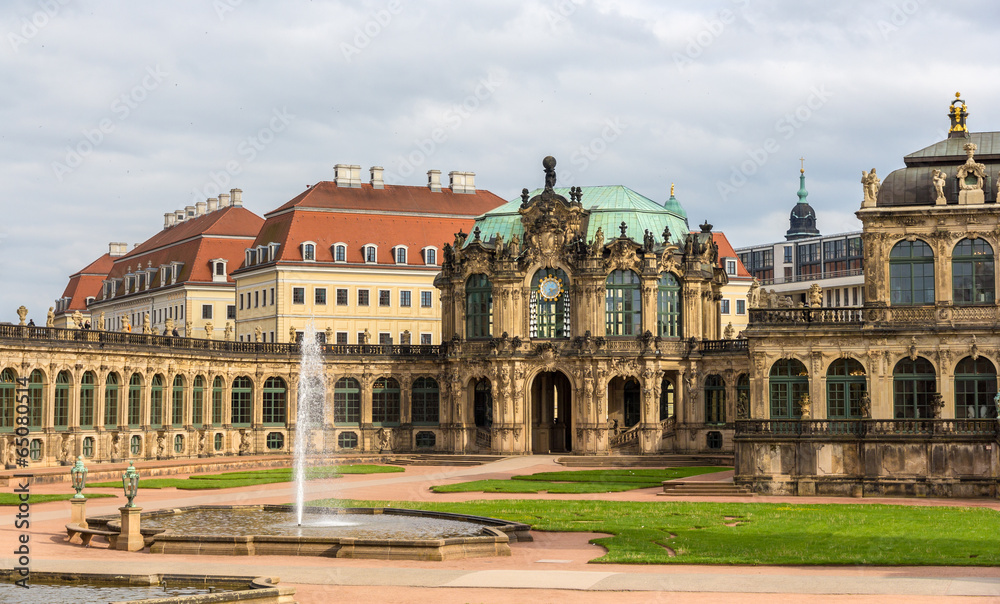 Zwinger Palace in Dresden, Saxony, Germany