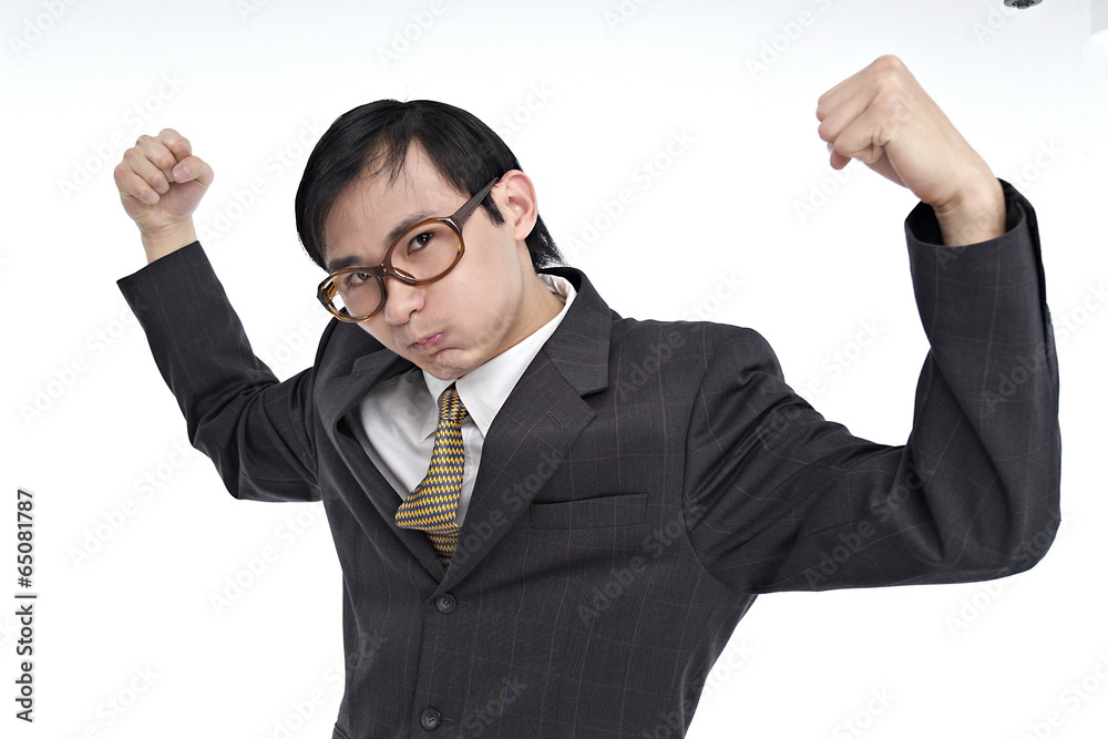The image of handsome man The image of handsome man