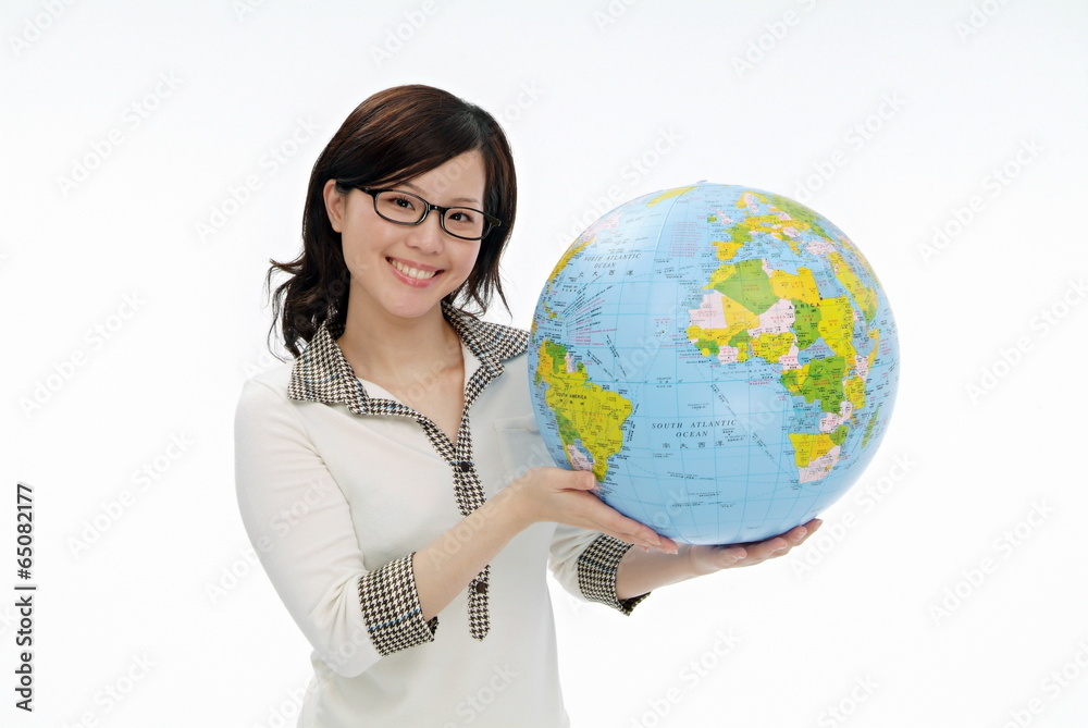The image of beautiful woman in Asia The image of beautiful woman in Asia
