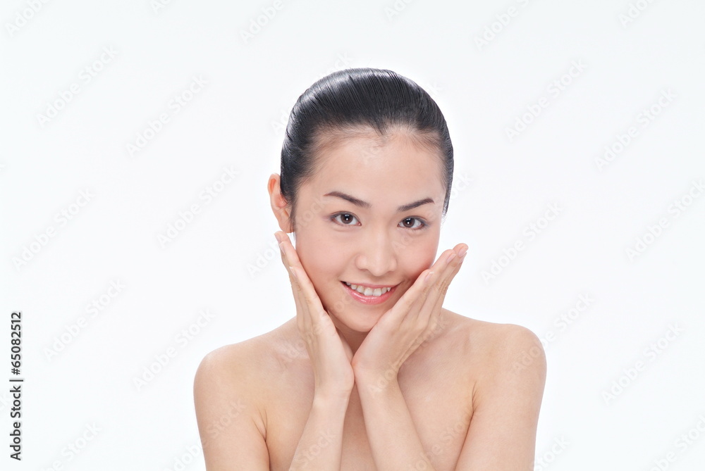 The image of beautiful woman The image of beautiful woman