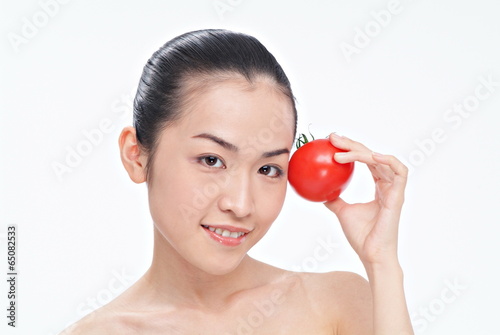 The image of beautiful woman