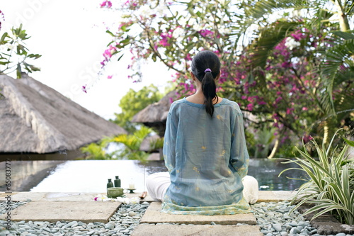 The image of beautiful 20s woman in Asia