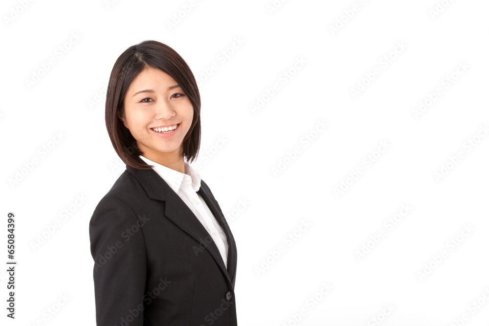 The image of business The image of woman The image of business The image of woman