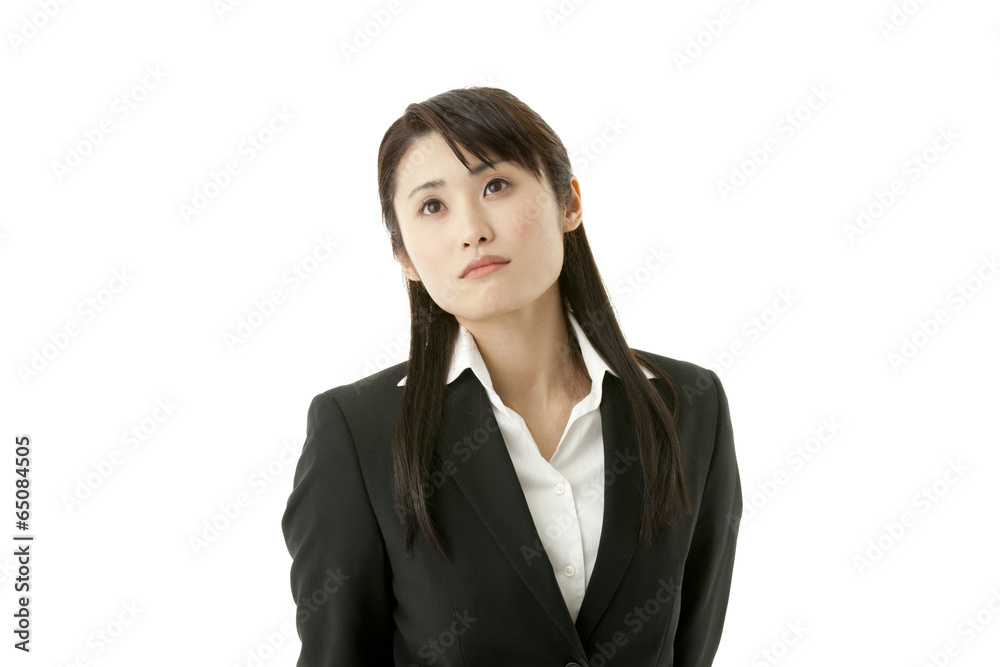 The image of business The image of woman The image of business The image of woman