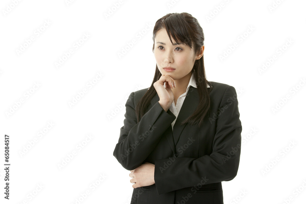 The image of business The image of woman The image of business The image of woman