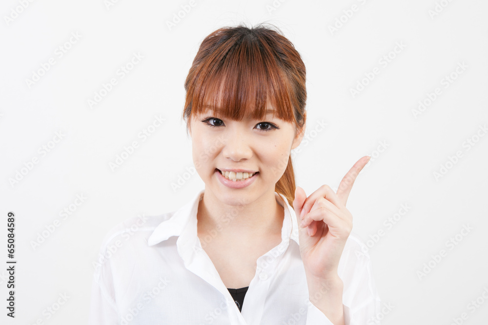 The image of business The image of woman The image of business The image of woman