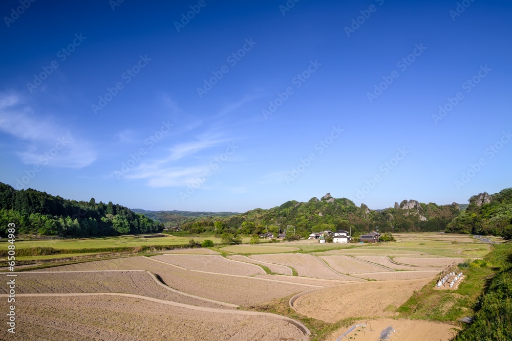 Fototapeta premium 田染荘の風景