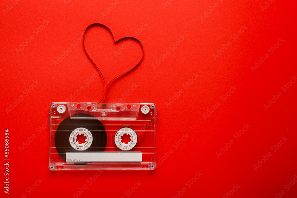 Fototapeta premium Vintage audio cassette