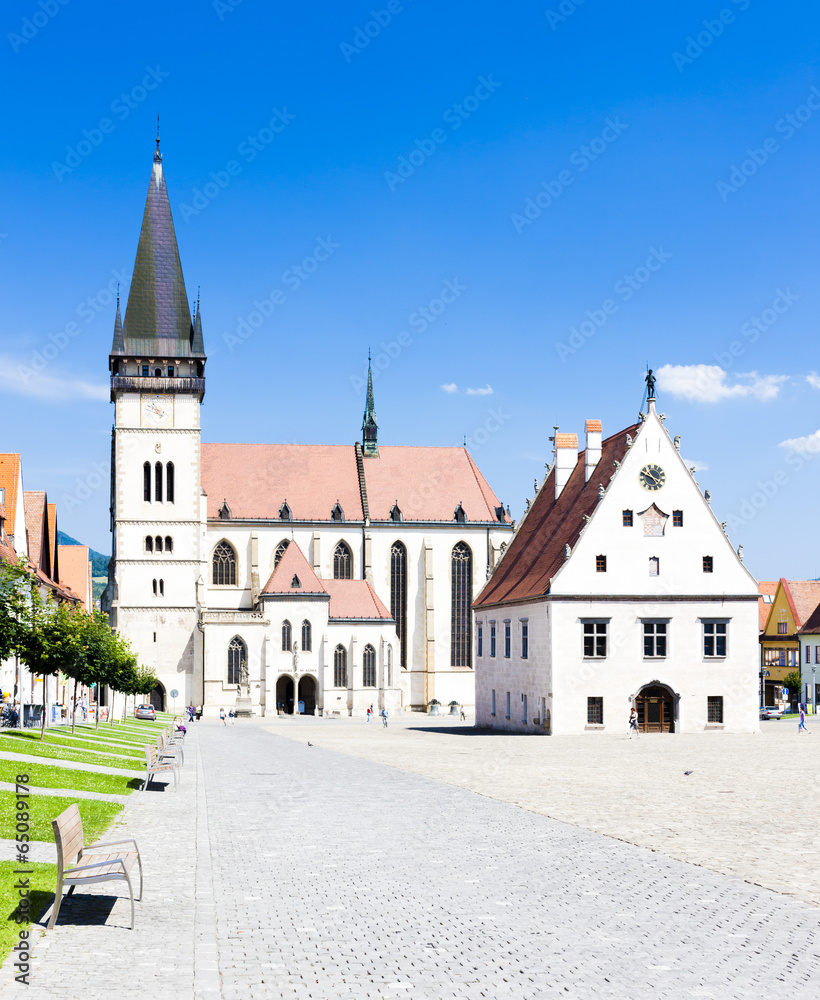 Town Hall Square, Bardejov, Slovakia