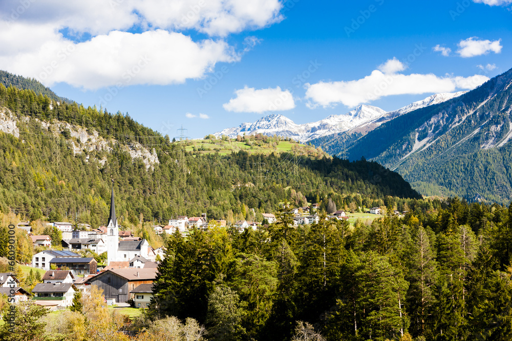 Surava, canton Graubunden, Switzerland