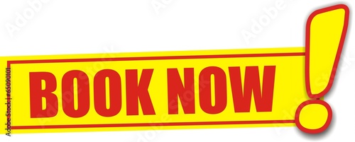 étiquette book now