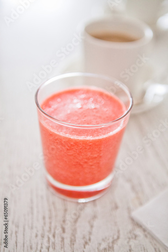 Strawberry smoothie