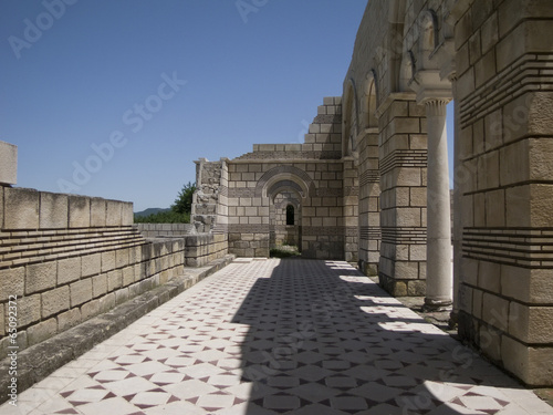 The Great Basilica at the ancient Bulgarian capital Pliska