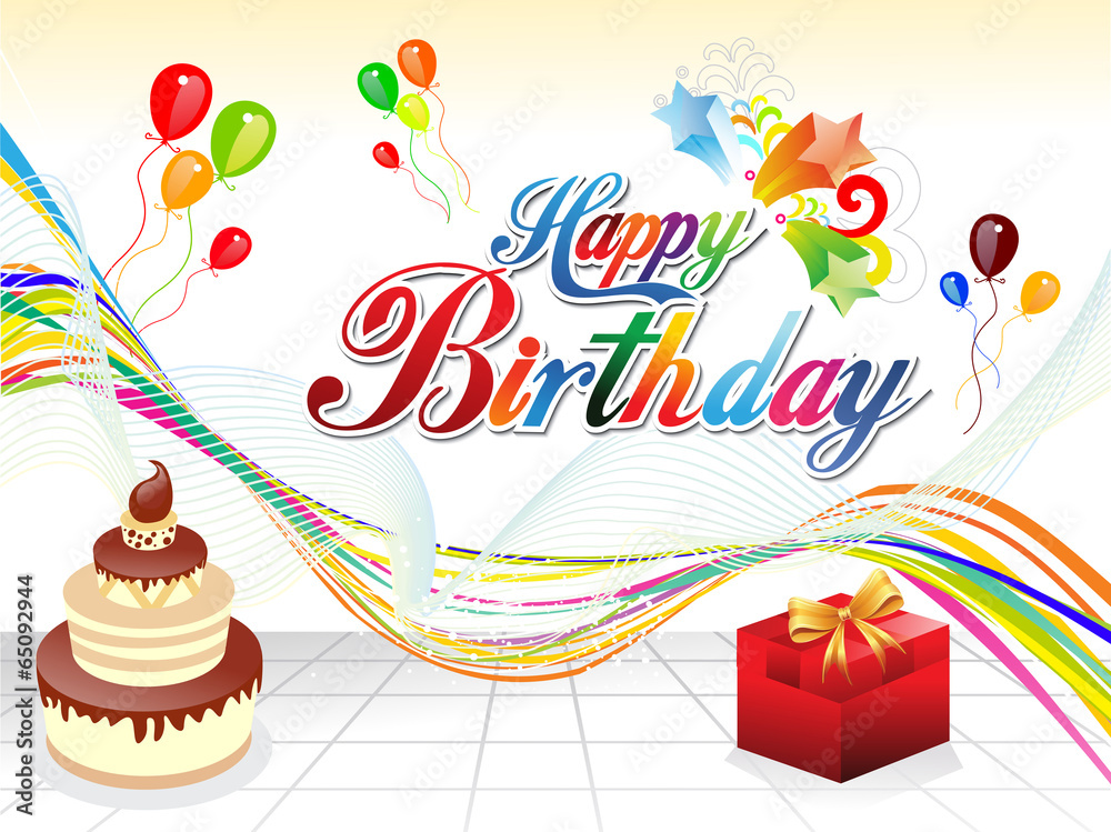 abstract happy birthday background abstract happy birthday background