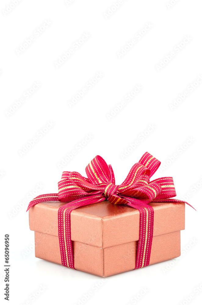 Gift box isolated white background Gift box isolated white background
